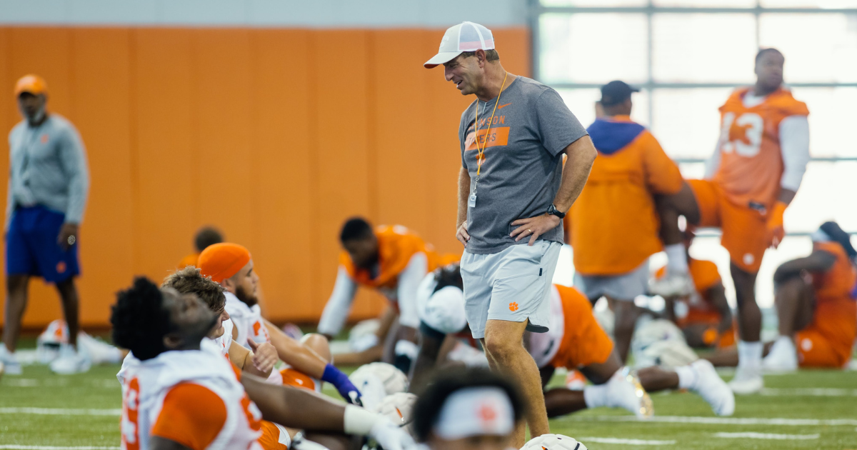 Dabo Swinney shares which young players have stood out during Clemson camp