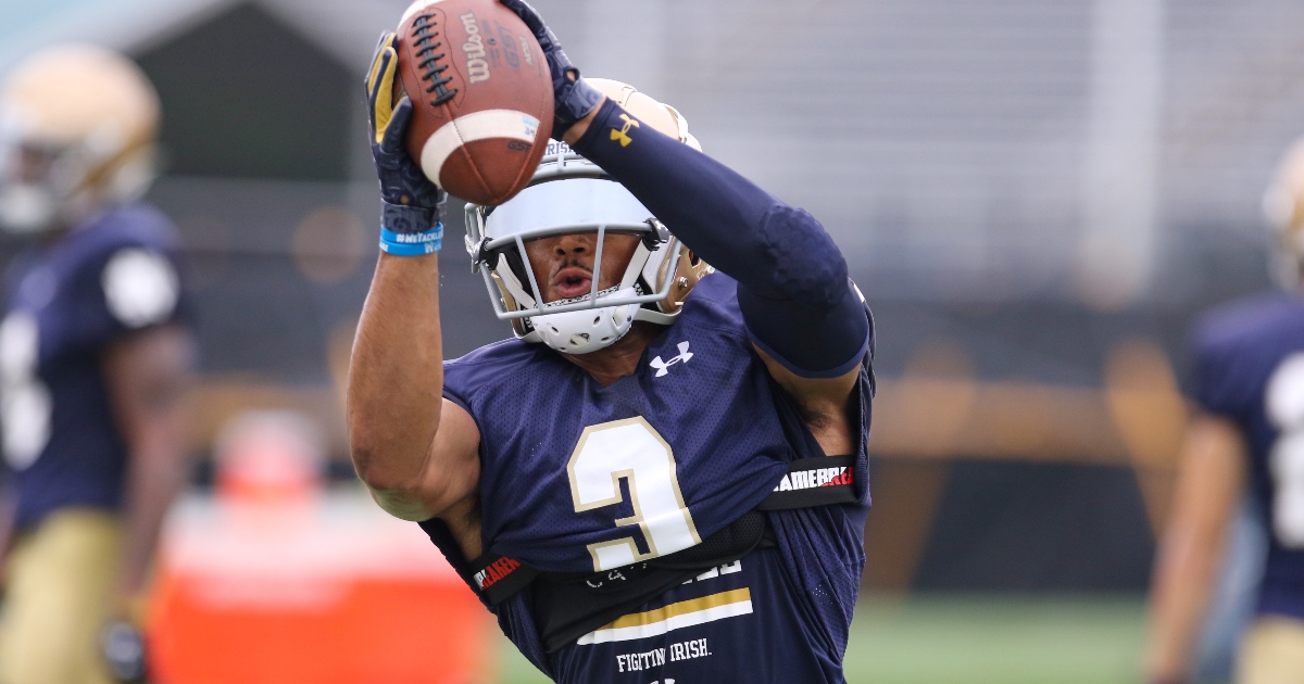 Notre Dame football fall camp practice No. 4 Observations on the offense