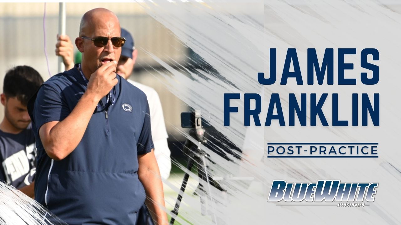 Penn State Open Practice Roundup: James Franklin Press Conference And ...