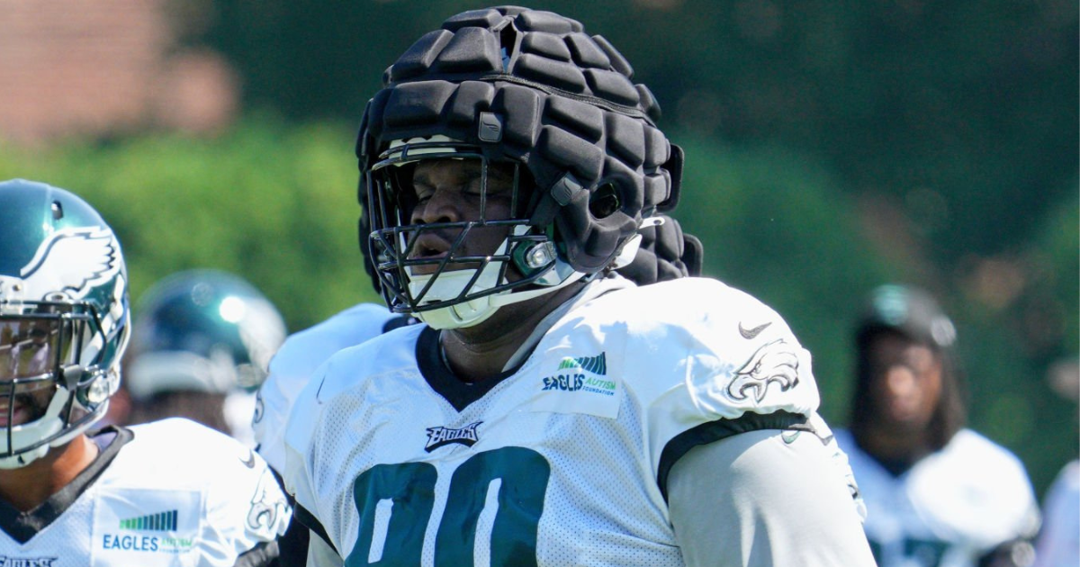 Eagles' Jordan Davis on Viral Cam Jurgens Practice Video: 'I Hate