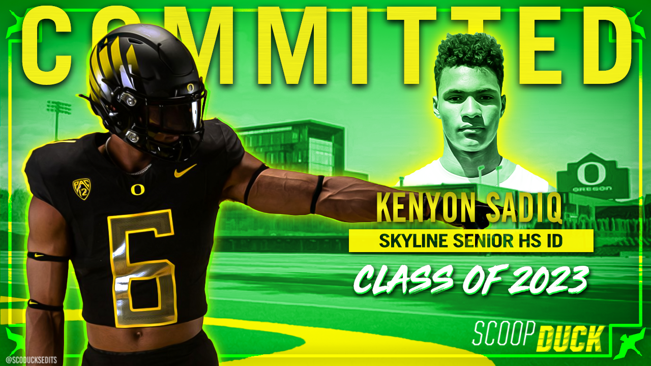 Oregon Recruiting: 4-star Oregon TE Kenyon Sadiq leaps up the rankings