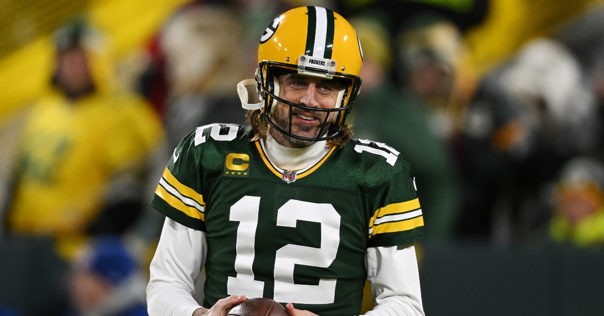 Aaron Rodgers displays bust of Nicolas Cage in his locker