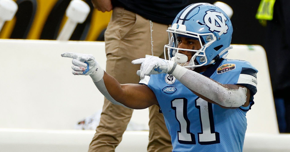 UNC expected to be without star wide receiver Josh Downs against Georgia State