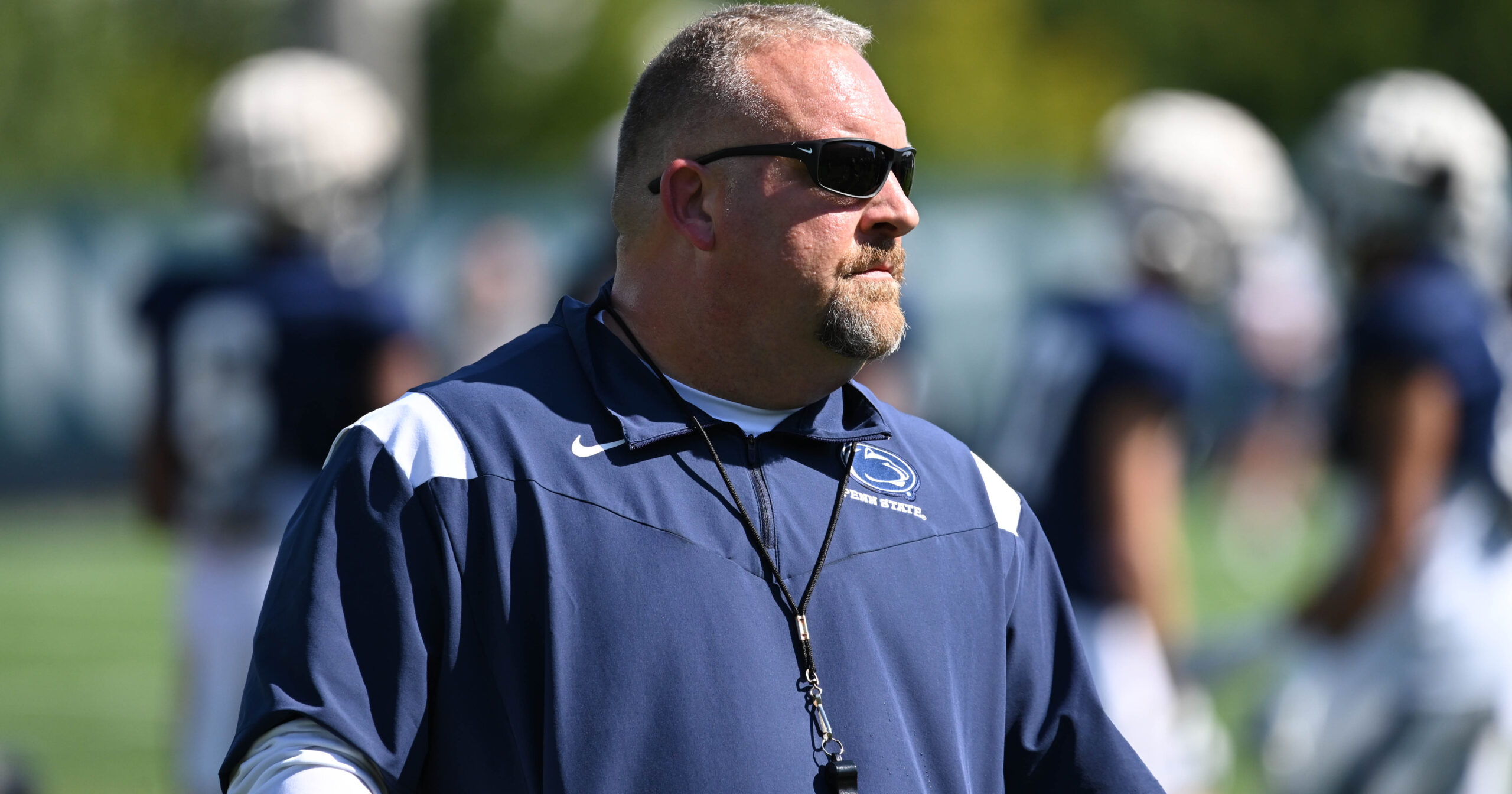 Penn State special teams coordinator Stacy Collins
