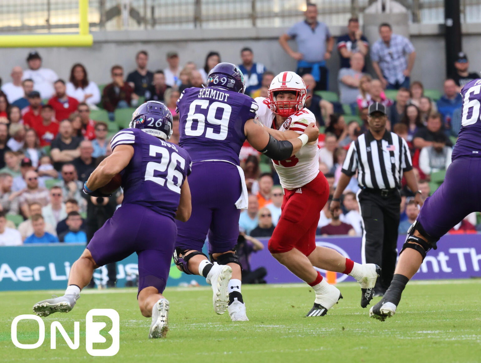 Photo gallery Scenes from the Nebraska vs. Northwestern game in Dublin