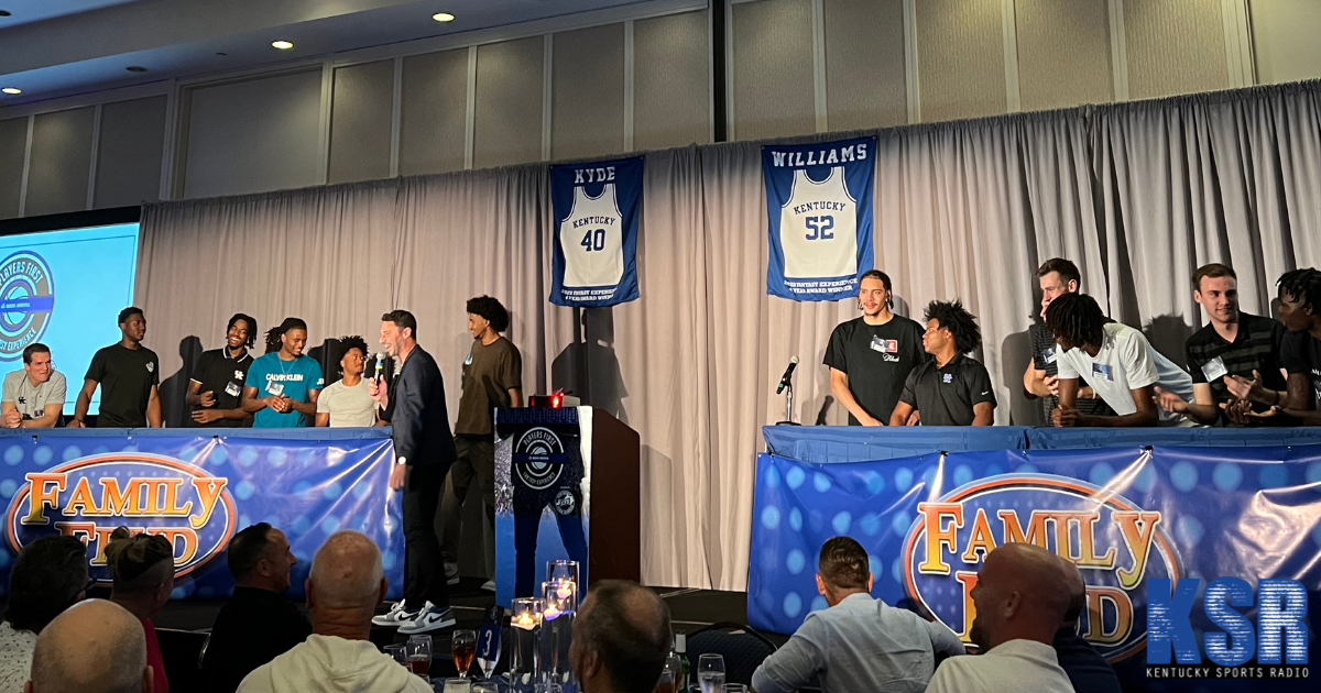 WATCH: Kentucky MBB players play Family Feud for charity