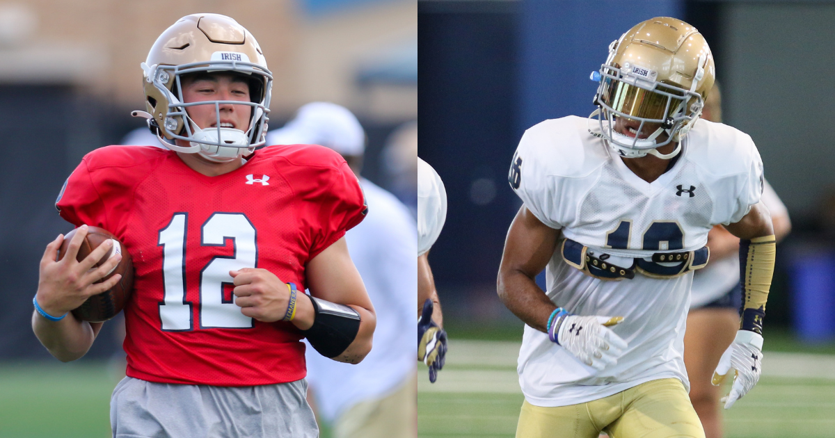 Notre Dame Football Fall Camp Superlatives Mvps Best Freshmen And More 7749