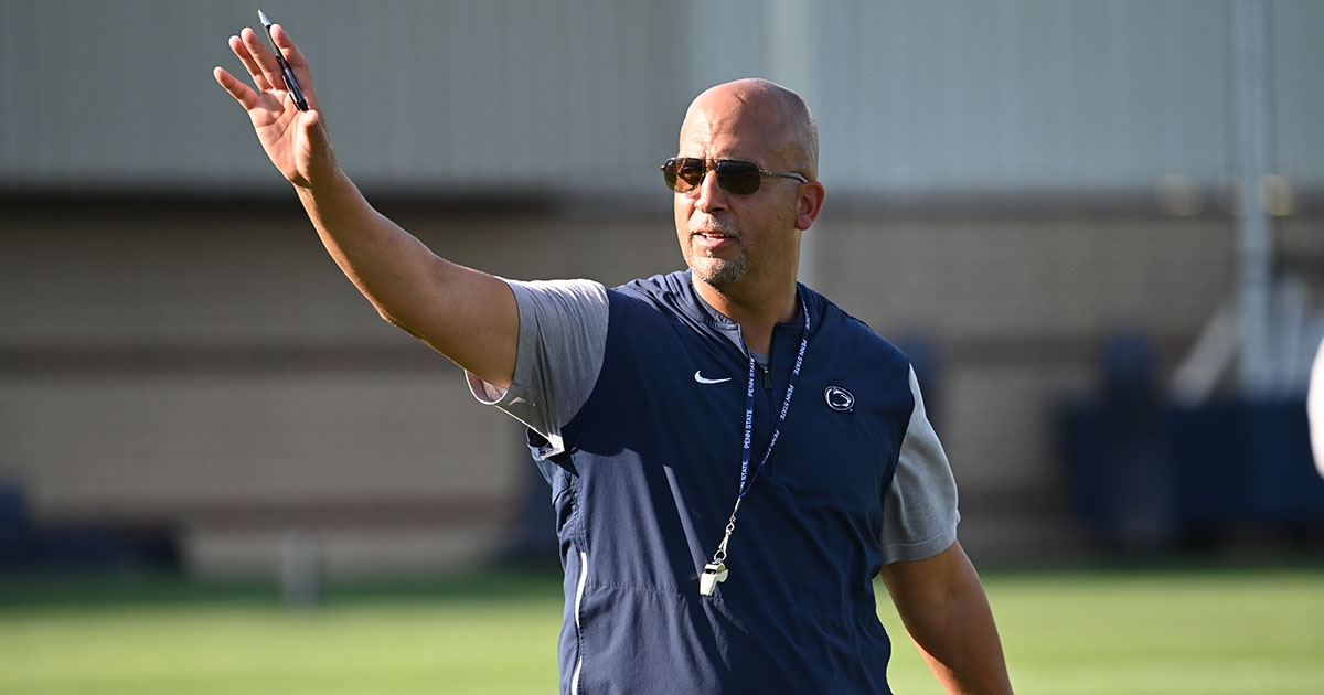 Penn State head coach James Franklin