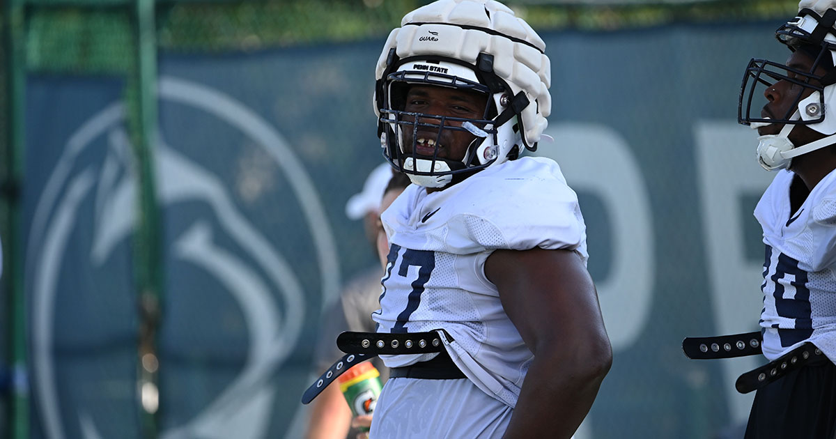 Penn State offensive lineman Sal Wormley