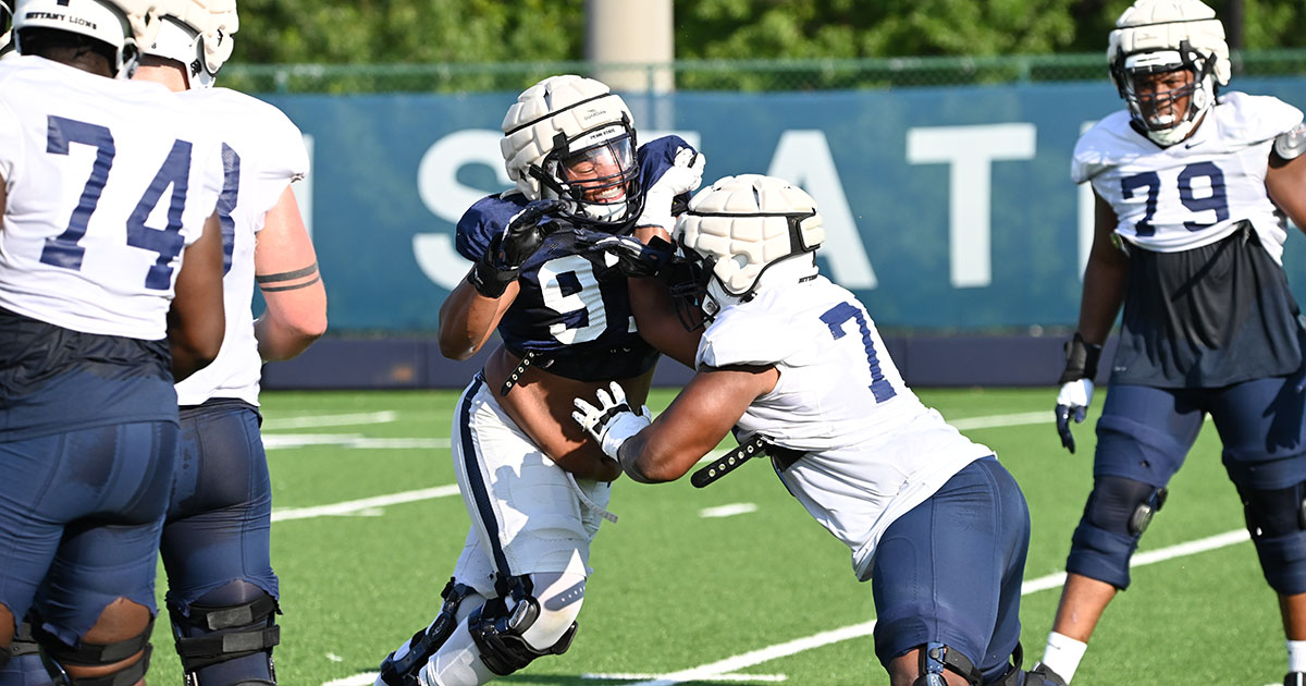 Penn State defensive lineman PJ Mustipher