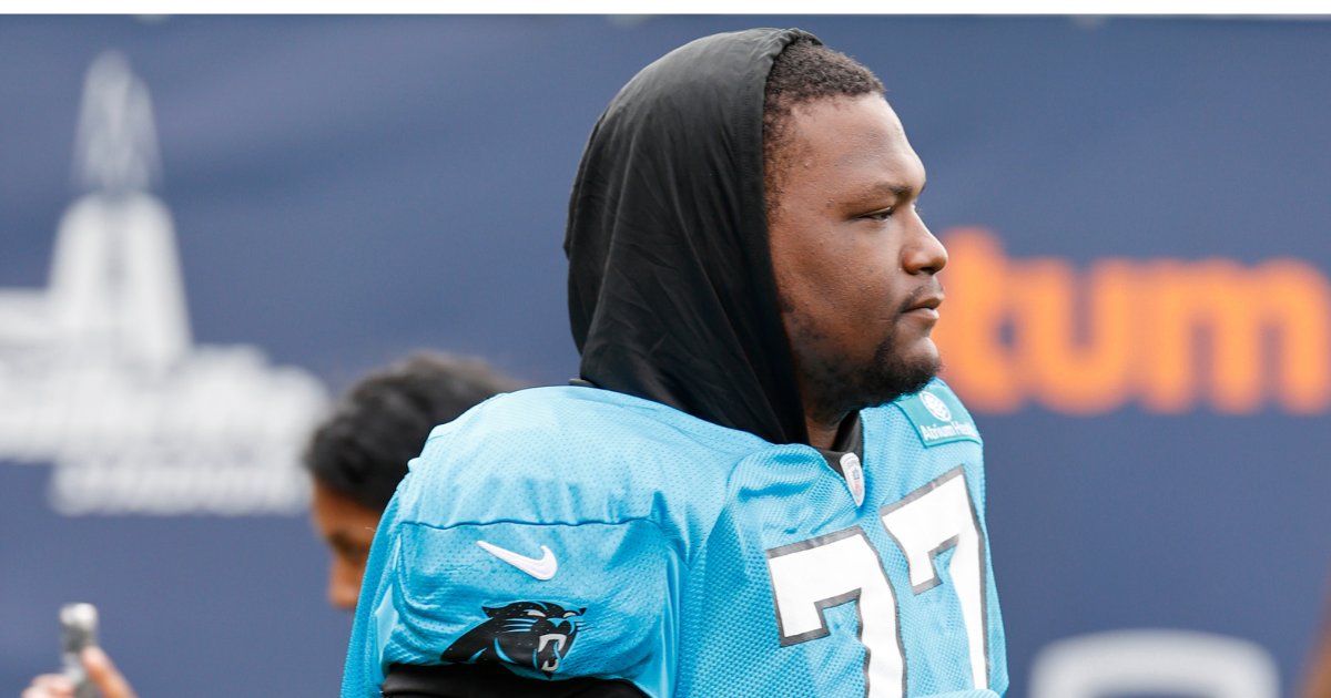 Carolina Panthers release former Alabama OL Deonte Brown amid multiple cuts  ahead of deadline - On3