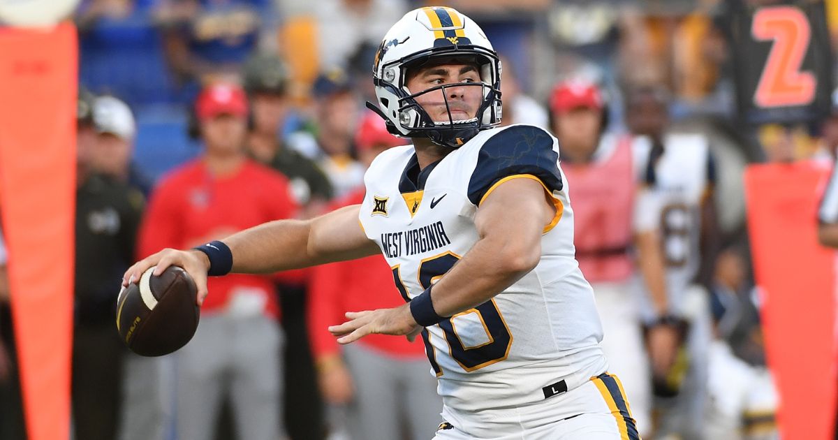 transfer JT Daniels shows out for West Virginia in opener