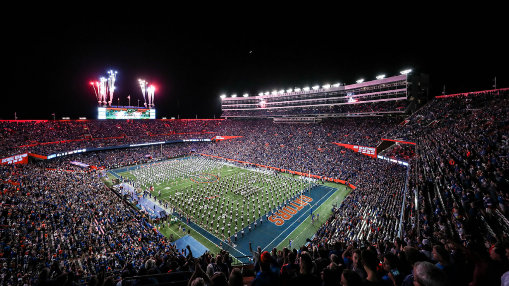 Ben Hill Griffin Stadium, home of the Florida Gators