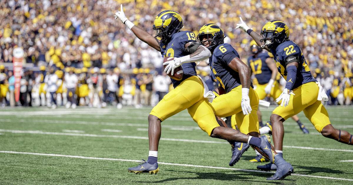 Michigan football romps Colorado State in season opener