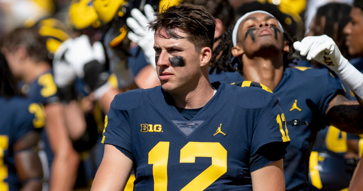 Michigan Football Harbaugh Players Speak On Cade McNamara