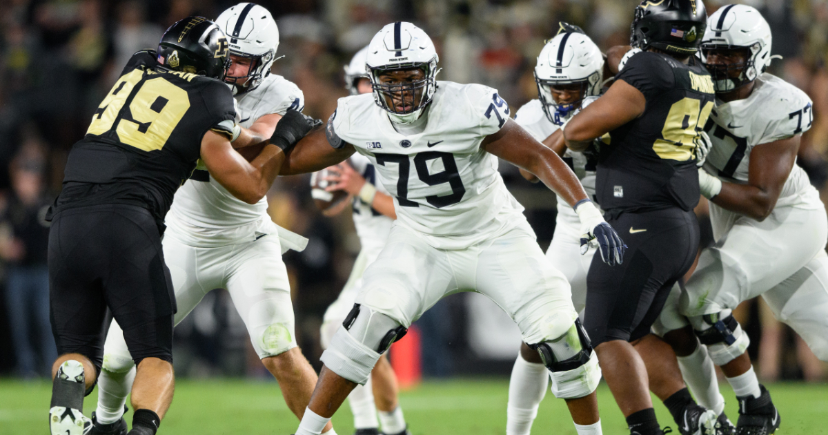 Penn State Offensive Line 'battled' Purdue, Still Needs Work - On3