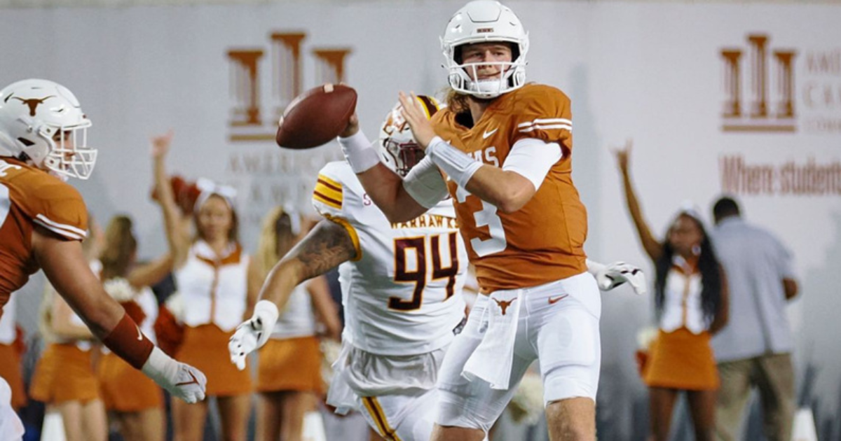 Inside Texas 2022 QB Transfer Tracker Week 3 game ball On3