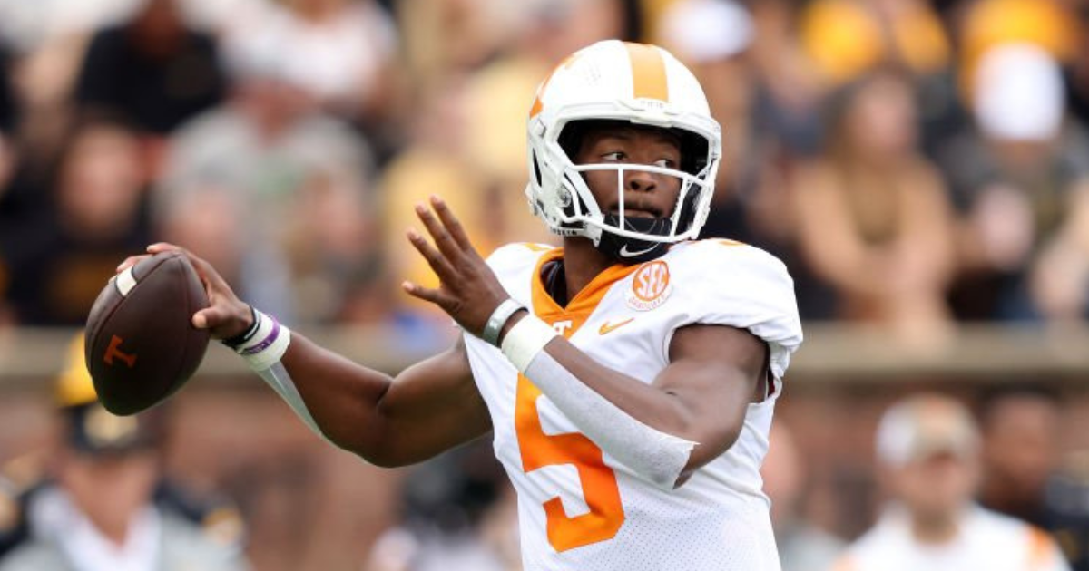 Tennessee Teammate Says Hendon Hooker's Toughness Shows On