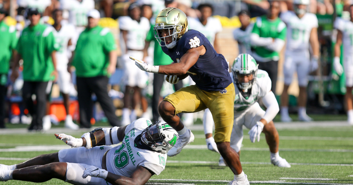 Report card: Grading Notre Dame football in loss to Marshall