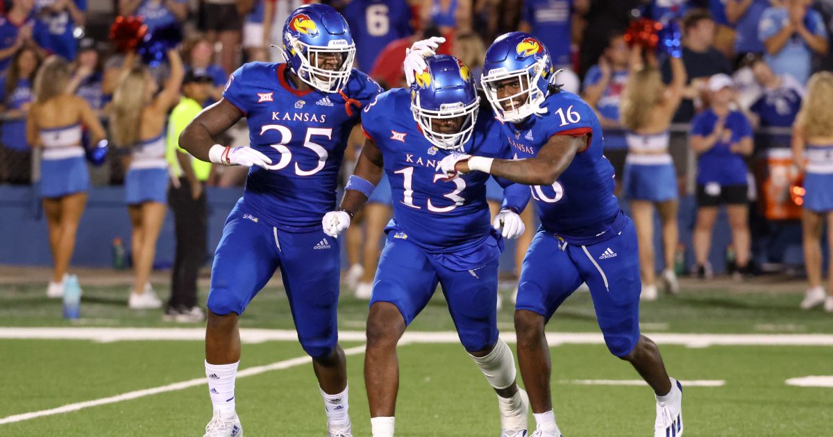 WATCH Kansas defeats Big 12 rival West Virginia with pick6 in overtime On3