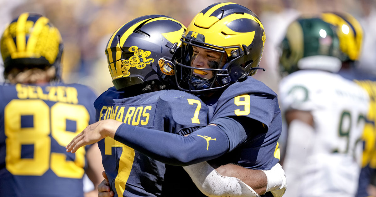 Jim Harbaugh goes in depth on how JJ McCarthy won Michigan's starting ...