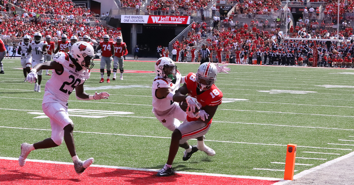 Ohio State: Marvin Harrison Jr. Earns Weekly B1G Honor