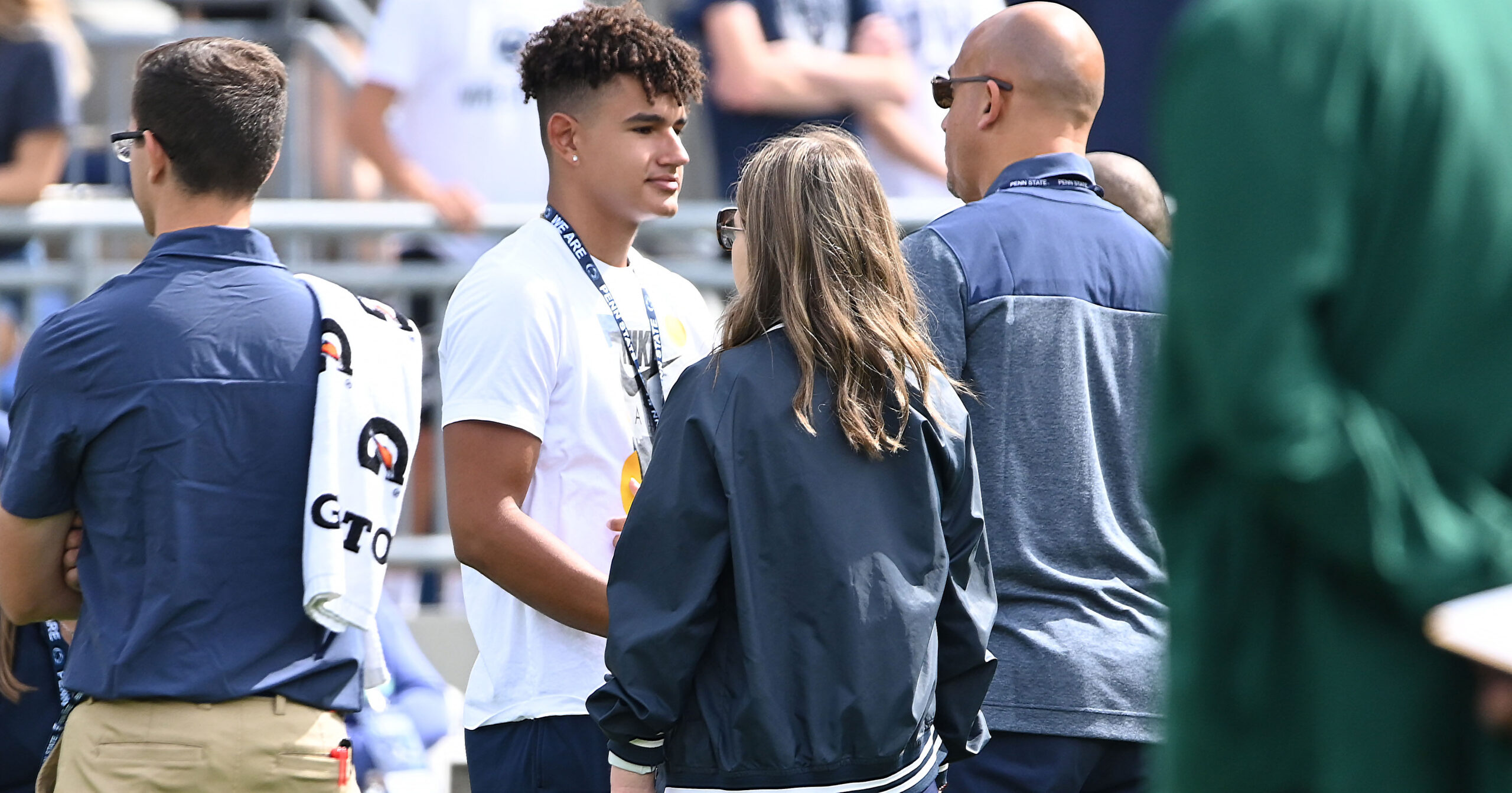 WR Peter Gonzalez opens up about Penn State following impressive camp  performance - On3