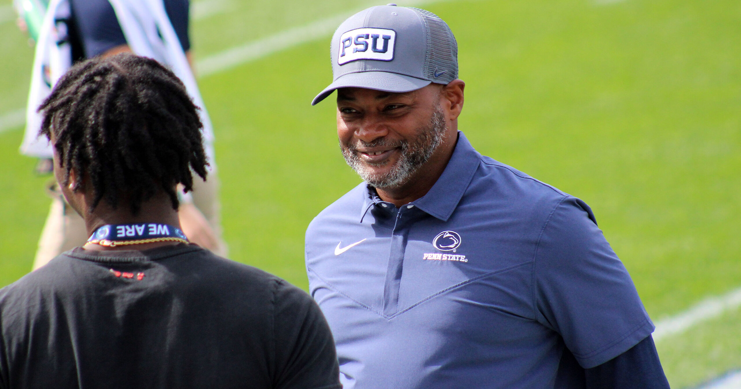 Penn State cornerbacks coach Terry Smith