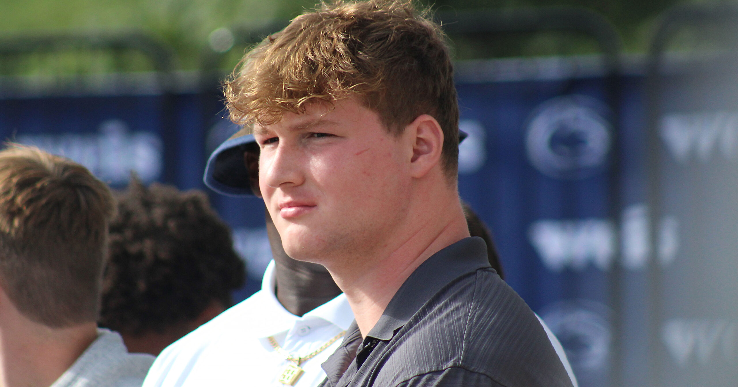 Penn State offensive lineman Alex Birchmeier