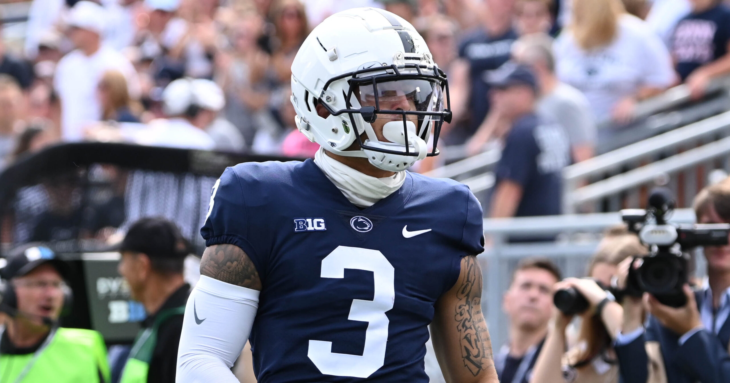 Penn State Wide receiver Parker Washington