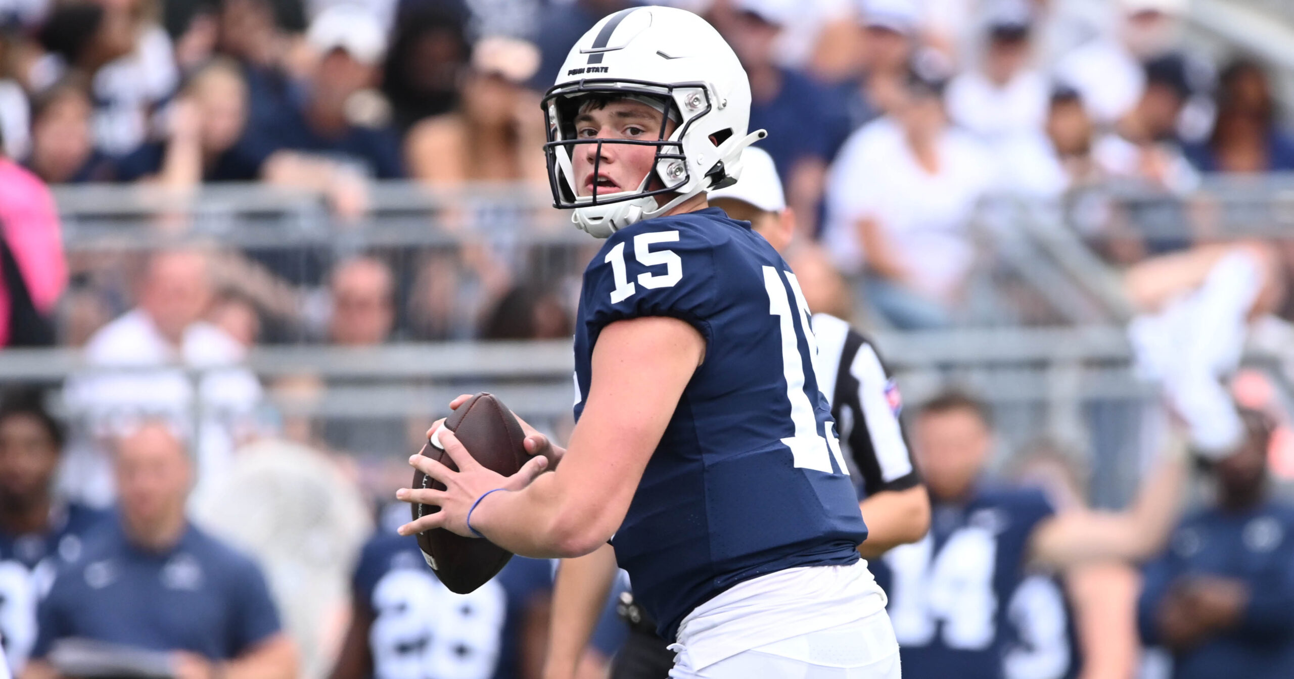 Penn State quarterback Drew Allar