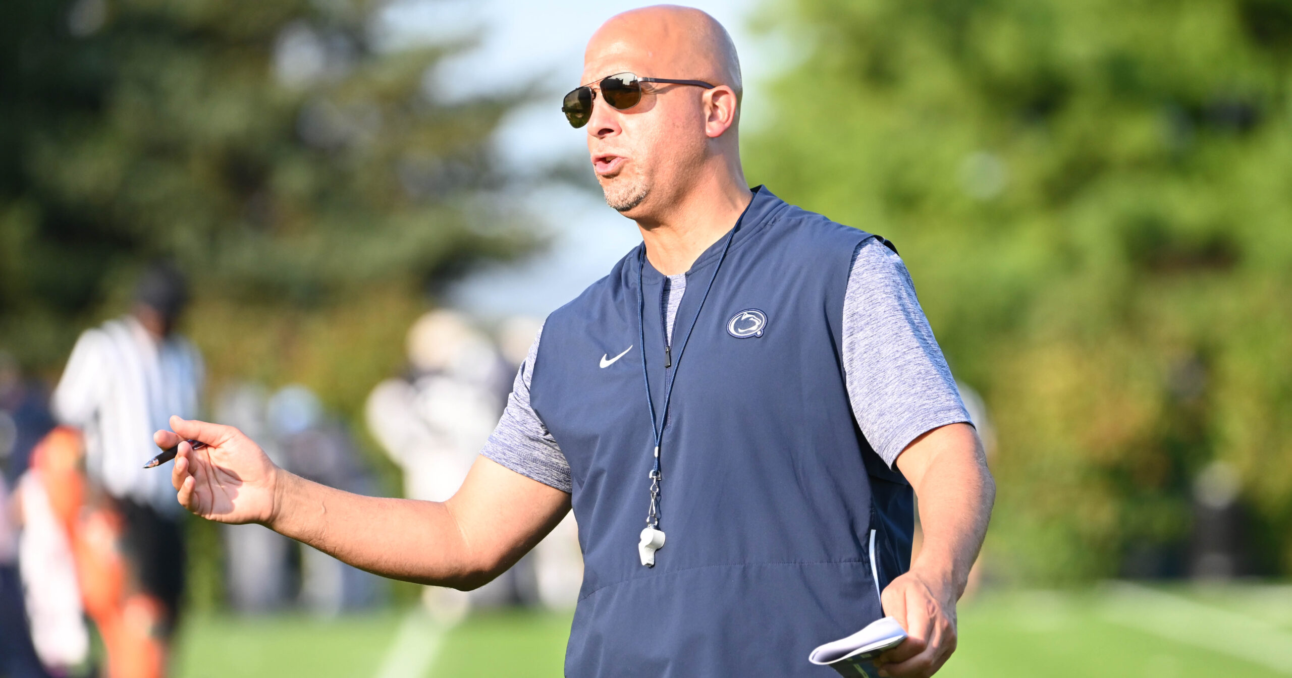 Penn State head coach James Franklin