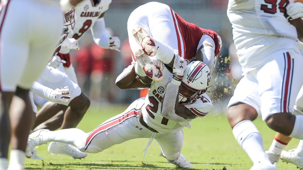 South Carolina football stressing run defense ahead of Georgia