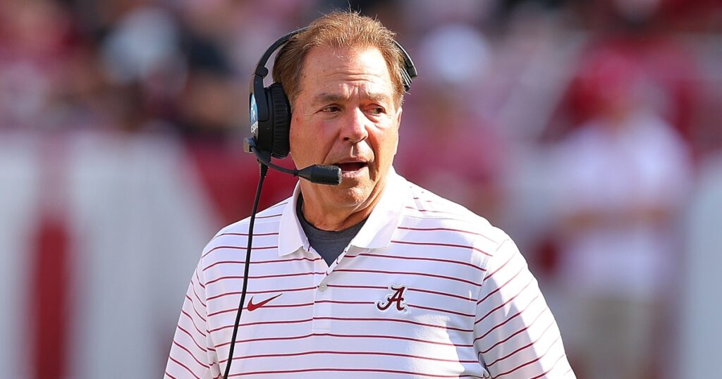 alabama-head-coach-nick-saban-addressing-picking-up-speed-and-tempo-of-offense