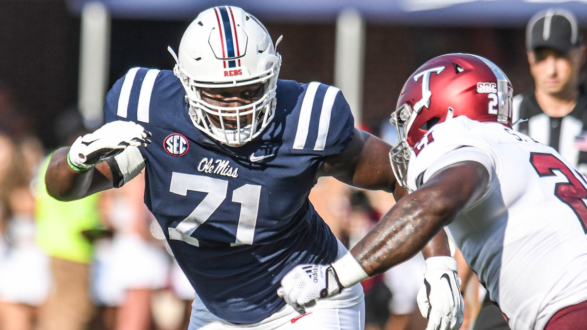 Jayden Williams is ‘100 percent ready to roll’ for his second season as Ole Miss’ starting left tackle