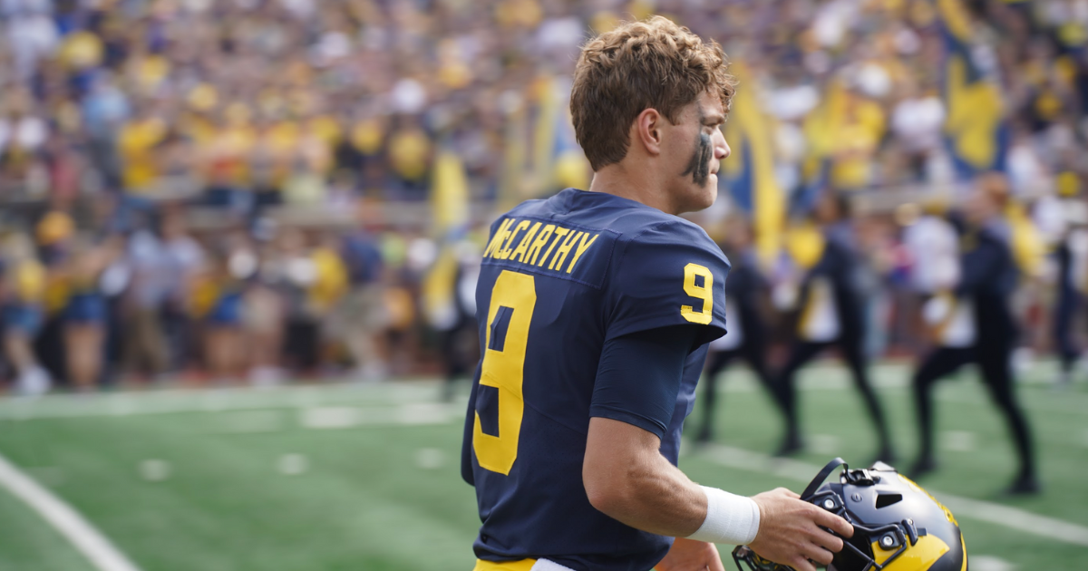 Deck cleared: J.J. McCarthy enters offseason as Michigan's QB1 