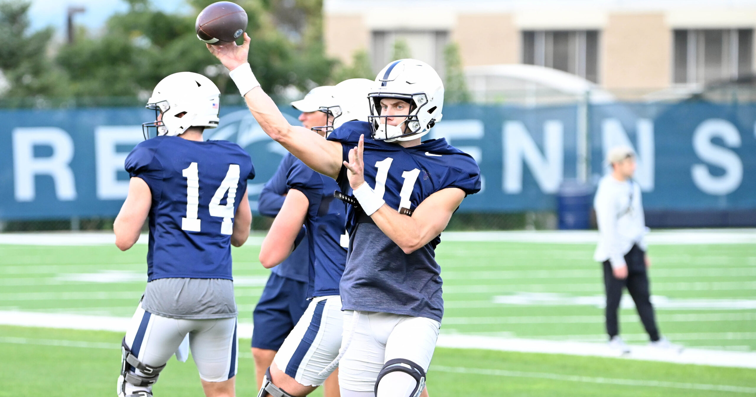 Penn State quarterback Christian Veilleux