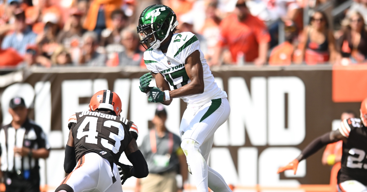 Why Jets' Garrett Wilson should play more vs. Browns in Week 2 and