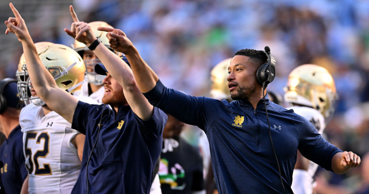 Notre Dame football, Marcus Freeman hit all the right notes in