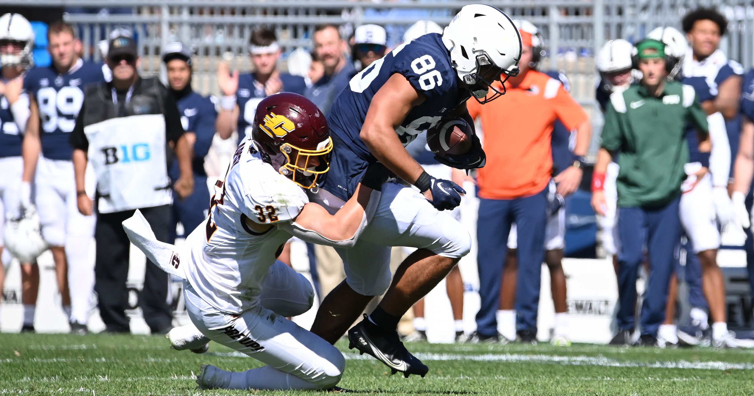 Penn State tight end Brenton Strange