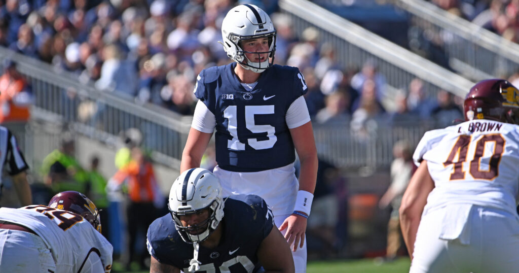 Penn State quarterback Drew Allar