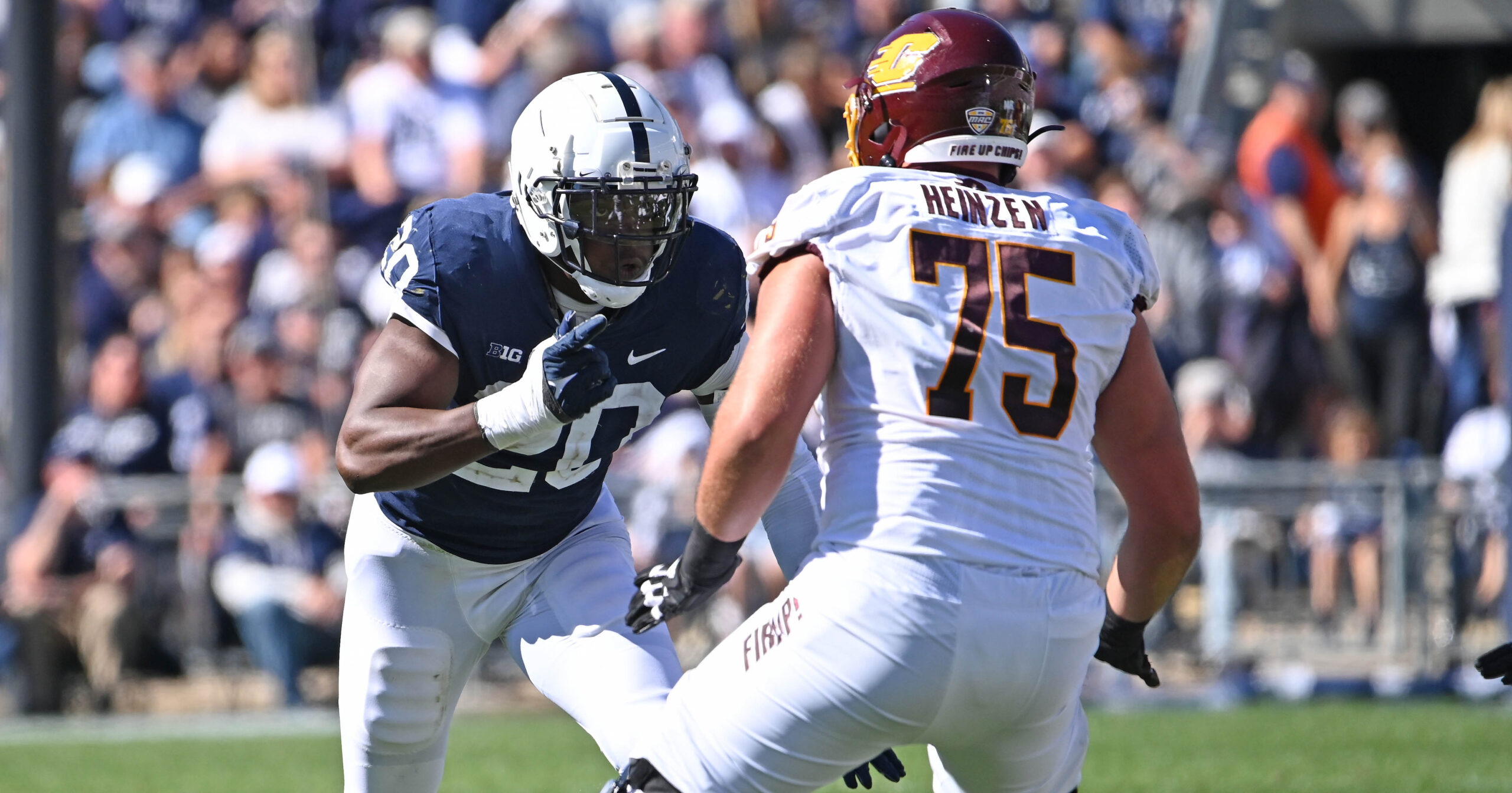 Penn State defensive end Adisa Isaac