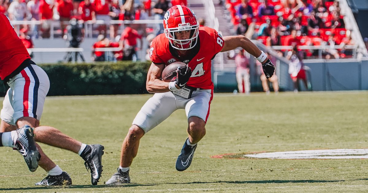 Georgia football: Ladd McConkey won't play against Ball State