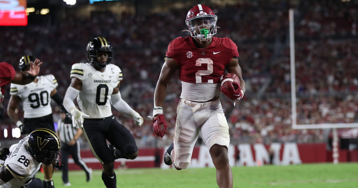 Snap Count Observations From Alabama's Win Over Vandy (Offense)