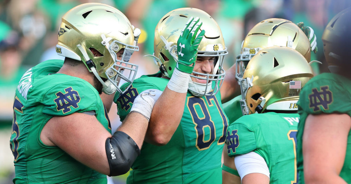 Notre Dame Football News: Irish ranked #5 for 2022 by ESPN's CFB FPI - One  Foot Down