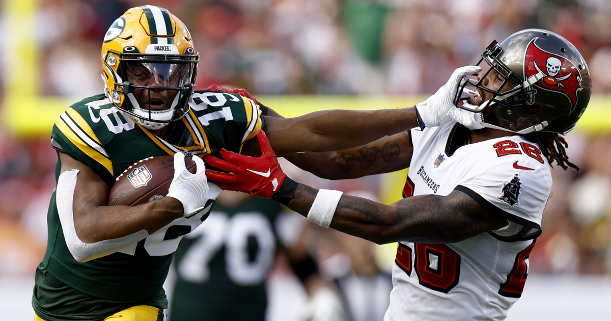 Mike Edwards of the Tampa Bay Buccaneers in action during a game