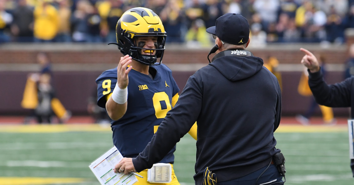 Michigan football: The day J.J. McCarthy had to sling it - On3