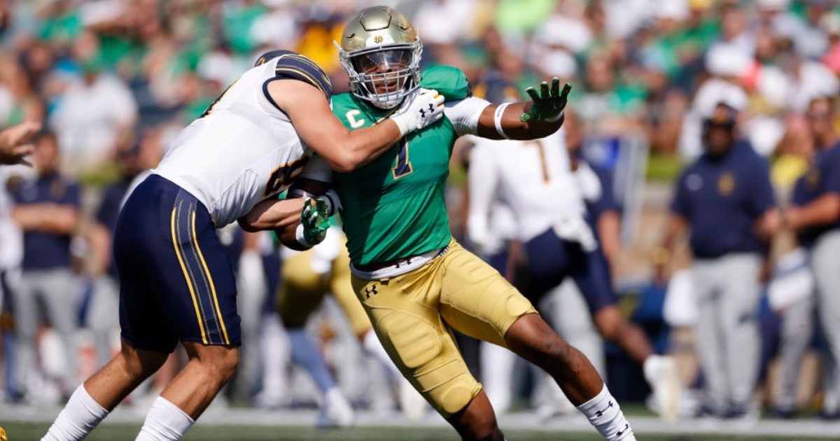 Notre Dame bye week report card Grading the Irish defensive line