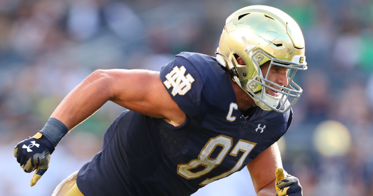 Brock Bowers gets the cold shoulder from Mackey Award