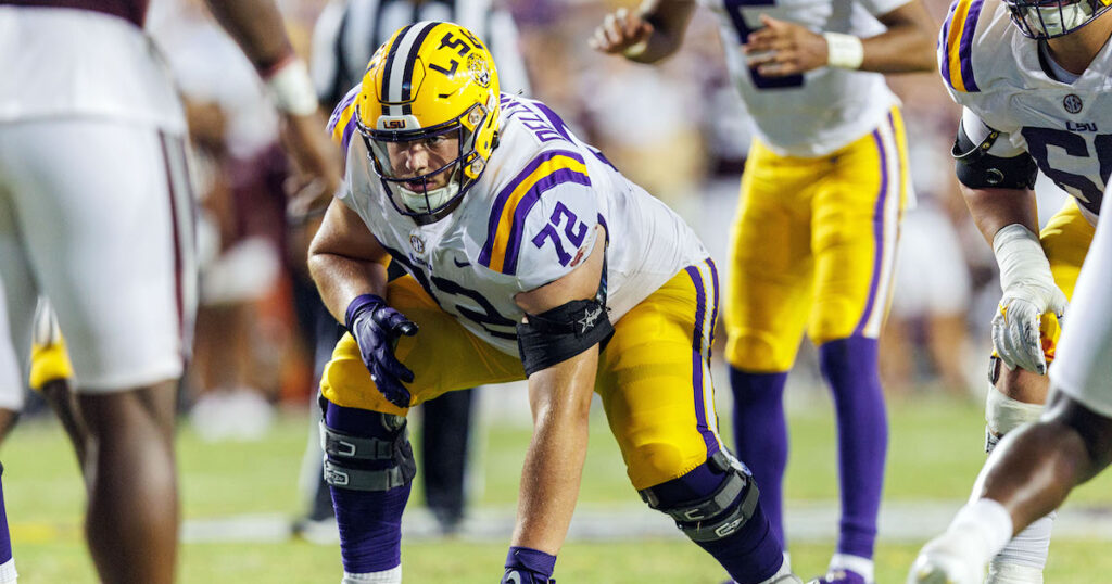 lsu-ol-garrett-dellinger-out-auburn-hand-injury